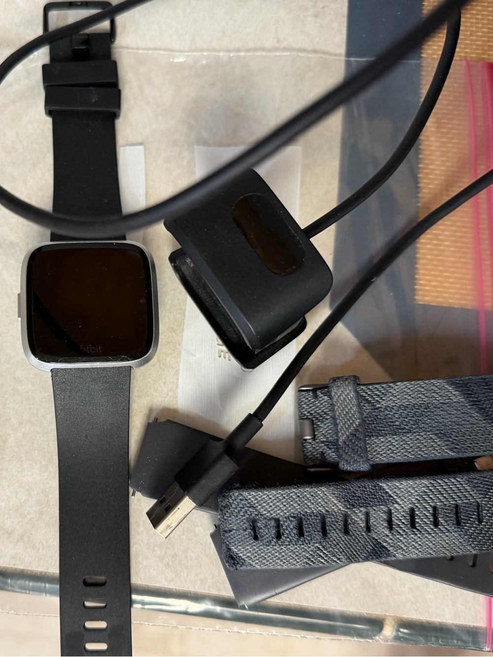 Fitbit Versa Lite Smartwatch - Black - Picture 2 of 2